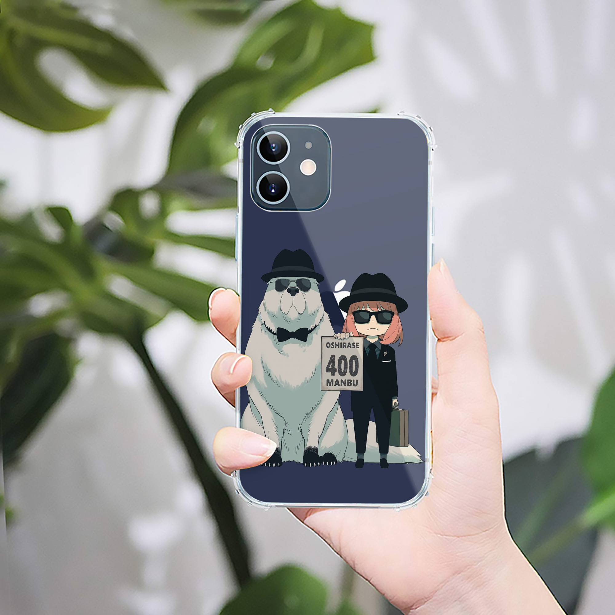 （画像用） SPY×FAMILY间谍家家酒 【iPhone 12シリーズ対応】透明スマホケース（クリアソフトケース）